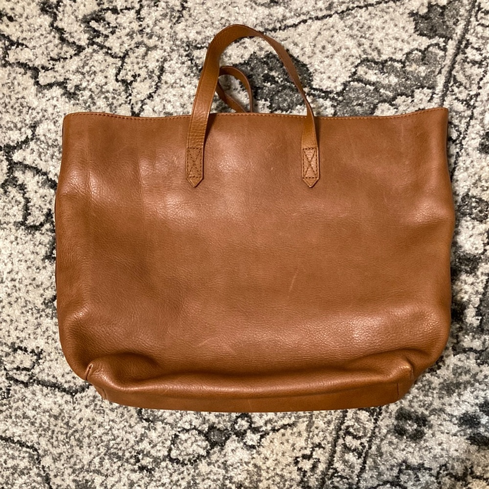 Madewell zip top transport carryall